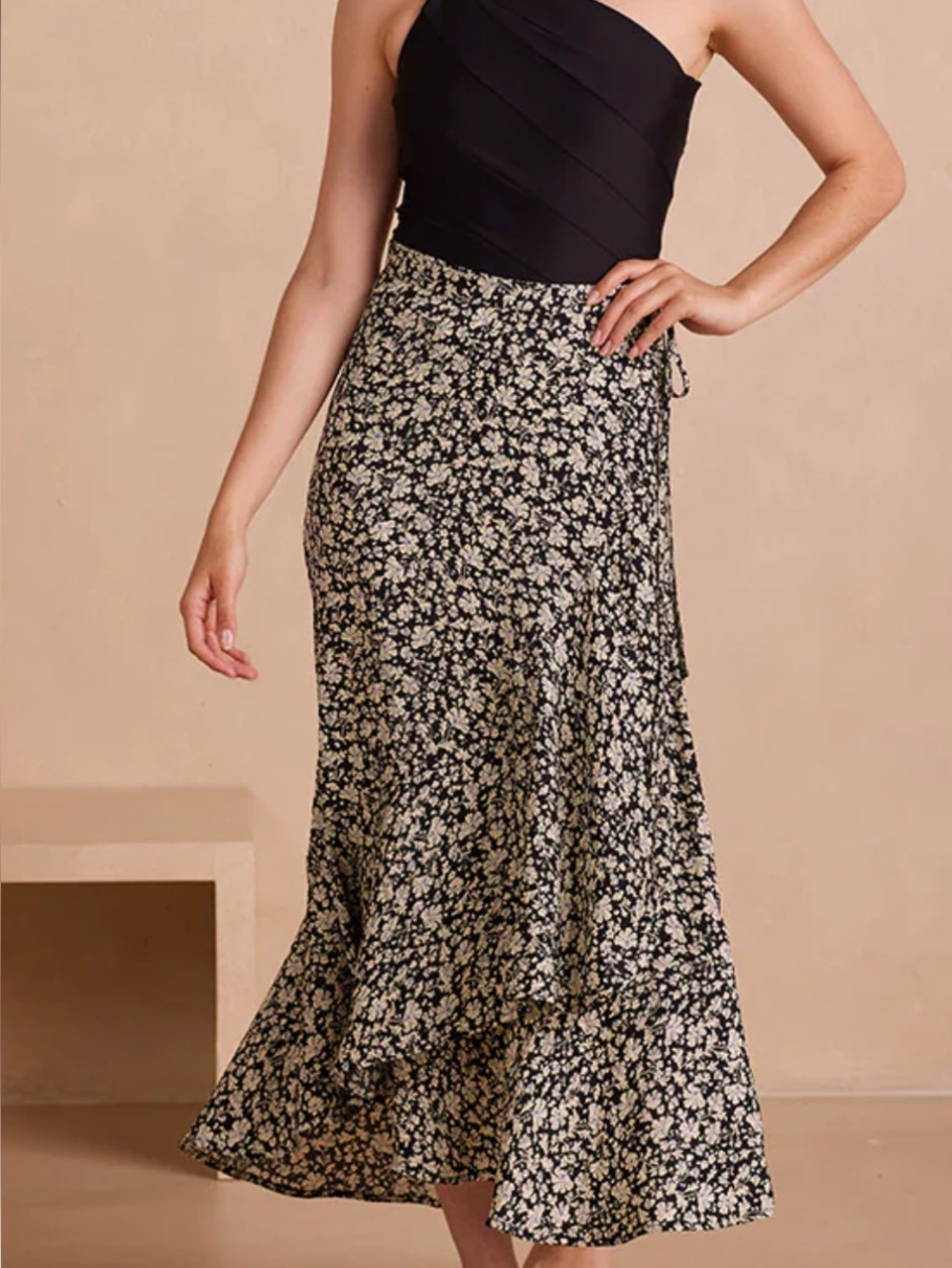 Summersalt The Silky Luxe Wrap Skirt